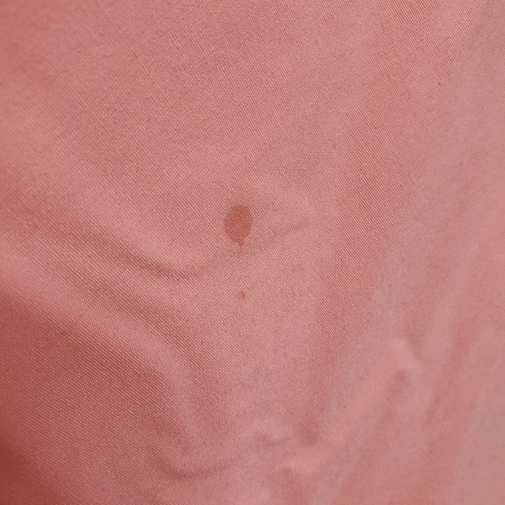 VINTAGE 70s pink dress shirred smocked top convertible‎ midi M - Picture 12 of 14
